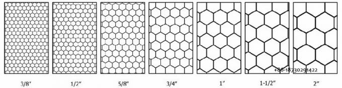 40mmx40mm PVC Coated Hexagonal Chicken Wire Mesh