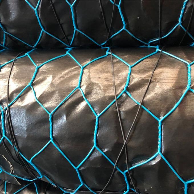 40mmx40mm PVC Coated Hexagonal Chicken Wire Mesh