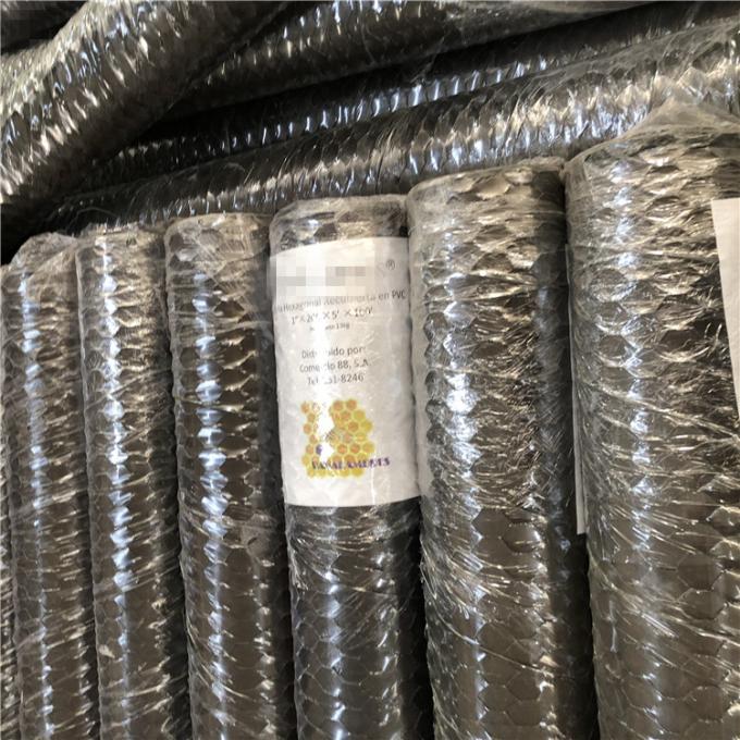 40mmx40mm PVC Coated Hexagonal Chicken Wire Mesh