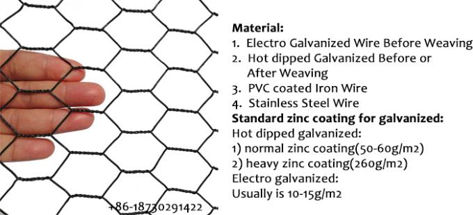 Hot Dipped Galvanized Hexagonal Wire Netting Chickenwire