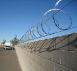 military protection wall cbt-65 concertina razor wire