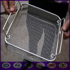 Stainless steel sterilizing basket and  parts basket with lid