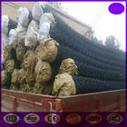 China sgs  quality 5*5cm PVC Coating Security Chainwire Fencing for Construction Site