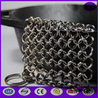 best price for BNS7inch square Stainless Steel Chainmail scrubber made in china
