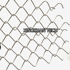 Galvanized Steel Chain Link Fence Fabric For Farm And Field