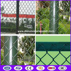 ASTM A392 standard heavily galvanized chain link fence with posts and installing accessories with 366 grams zinc coating