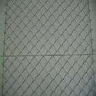 Hot - Dipped Galvanized / PVC Coated Chain Link Fencing For Sport Yard / Road Fence