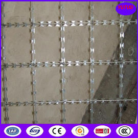 high security Bto-22 razor flat welded wire mesh factory