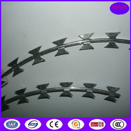 Hot Dipped Galvanized BTO-22 2.5MM 900mm 13 kg Concertina Razor Barbed Wire