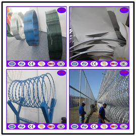 Barb thickness: 0.6mm Barb width: 21mm 2.5mm CBT65 razor wire