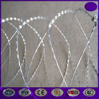 800mm Diameter 5 Clips BTO-30 stainless steel Single type Concertina Razor Barbed Wire