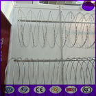 700mm Diameter 5 Clips BTO-30 stainless steel cross  type Concertina Razor Barbed Wire