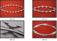 450mm 500mm coil razor barbed wire /BTO - 22 CBT - 65 concertina razor barbed wire/10m 8kg