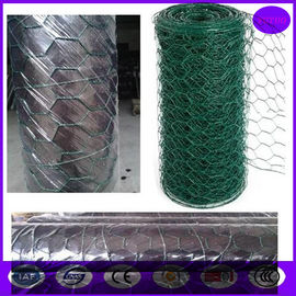 25MM Green PVC caoted Garden Hexagonal Chicken Wire Mesh Fence with 36" x 100'