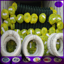 China sgs  quality 5*5cm PVC Coating Security Chainwire Fencing for Construction Site