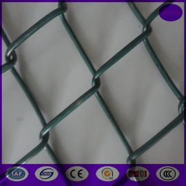 50*50mm opening  pvc coating 15m roll length Chain link Fencing