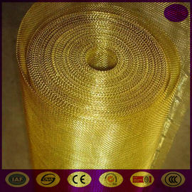 16 mesh ,wire dia 0.35mm, aperture 1.24mm plain weave brass wire mesh