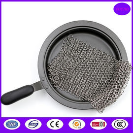 Good using Chain Mail Scrubber for Cast Iron Cookware from china best seller of scrubber