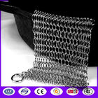 china supplier stainless steel chainmail scrubber for kitchen clean
