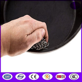 Metal Ring chainmail scrubber for pan cleaning  from china supplier