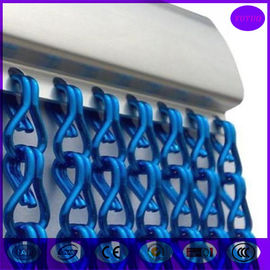 Colorful hanging aluminum chain curtain for door /office ,hotel divider