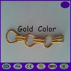 Gold color Aluminium Chain Door Fly Screen - Stripes from china honest dealer