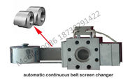 Fully continuous automatic belt type screen for changer on PP Hollow Plate Extrusion