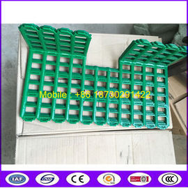 China Green Mild Steel Color Fruit Super Market Fence with Good Price