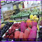 Cold Rolled Sheet Metal Supermarket Vegetable Fruit Shelf in Light Weight
