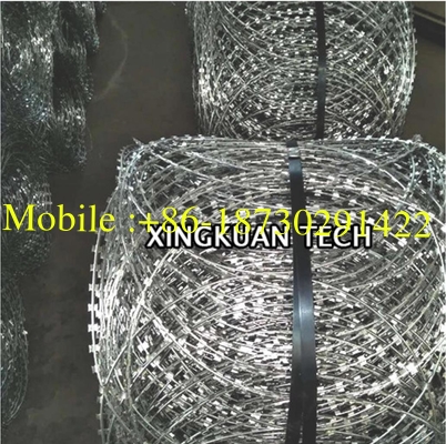 Flat Razor Wire Razor Wire Flat Wrap Flat Wrap Razor Wire Coil BTO-10