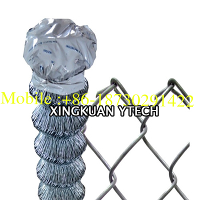 Commercial Galvanized Chain Link Fence Fabric 2" X 9 Ga X 5 Ft High