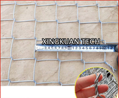 2" 4" Diamond Mesh Wire , galvanized steel mesh fence 6m Width