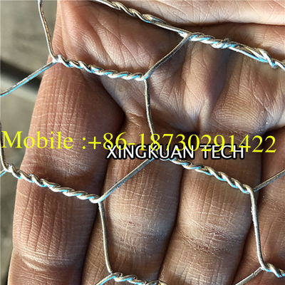 Hexagonal HDG Chicken Wire Mesh For Poultry Netting 10m 20m Length