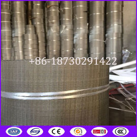 Reverse Dutch Twill Weave Filter Belts Used in Ribbon Style Continuous Screen Changers