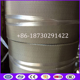 72X15 Mesh reverse dutch wire mesh 250 Nominal Micron- on Nonatop Screen Changer