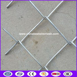 ASTM A392 standard heavily galvanized chain link fence with posts and installing accessories with 366 grams zinc coating