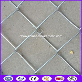 ASTM A392 standard heavily galvanized chain link fence with posts and installing accessories with 366 grams zinc coating