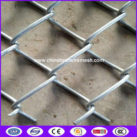 Zinc aluminum alloy chain link fence with accessories for airport