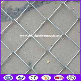 china lowest price electric galvanized chain link fencing with USA quality