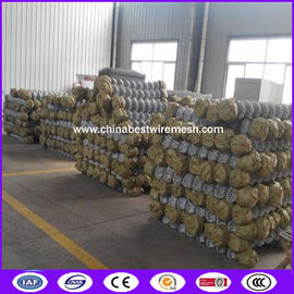 china lowest price electric galvanized chain link fencing with USA quality