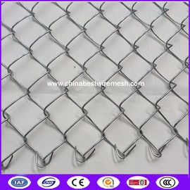 China knuckled Hot dipped galvanized Chain link fence wire mesh ( KK )