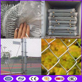 ASTM A 392 Type I (Class II) Galvanized chain link fence