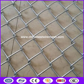 ASTM A392 standard hot galvanized Chain link fencing 50X50mm with CE certificate for dog kennels