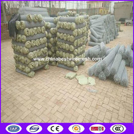 ASTM A392 standard hot galvanized Chain link fencing 50X50mm with CE certificate for electric gate operators