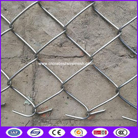 ASTM A392 Standard 2 3/8 inch Diamond cyclone fencing for stringent nuclear plants for the United State