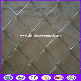 Cheap galvanized 5x5cm chain link fence for airport fencing made in china
