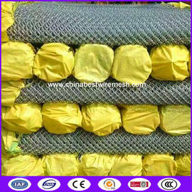 Hot Dipped Galvanized Chain Link Fencing , Horse / Panda / Deer Farm Fencing