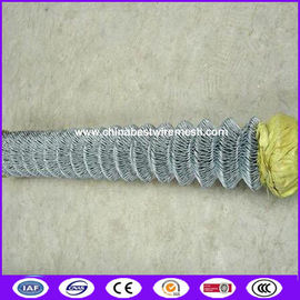 Hot Dipped Galvanized Chain Link Fencing , Horse / Panda / Deer Farm Fencing