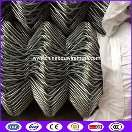 Hot Dipped Galvanized Chain Link Fencing , Horse / Panda / Deer Farm Fencing