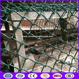 Green color 60x60 opening black chain link fence cost for architecture